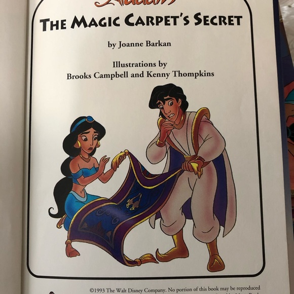 6 Aladdin Books  AWESOME CONDITION - Picture 4 of 4